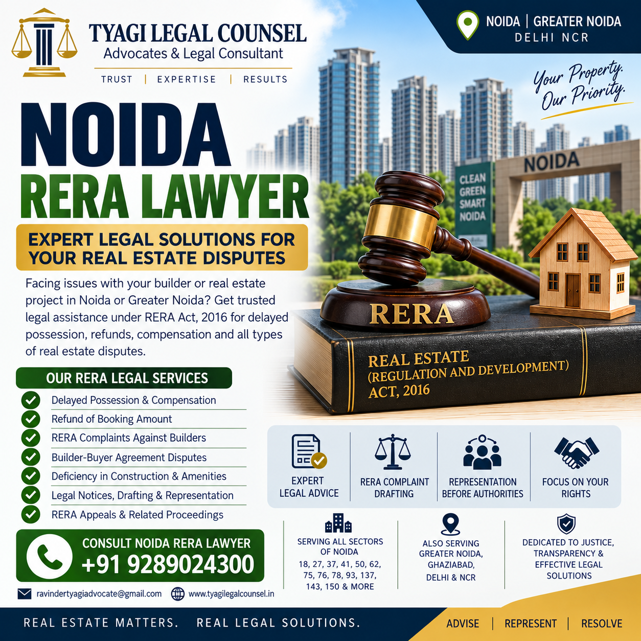 RERA Lawyer in Greater Noida